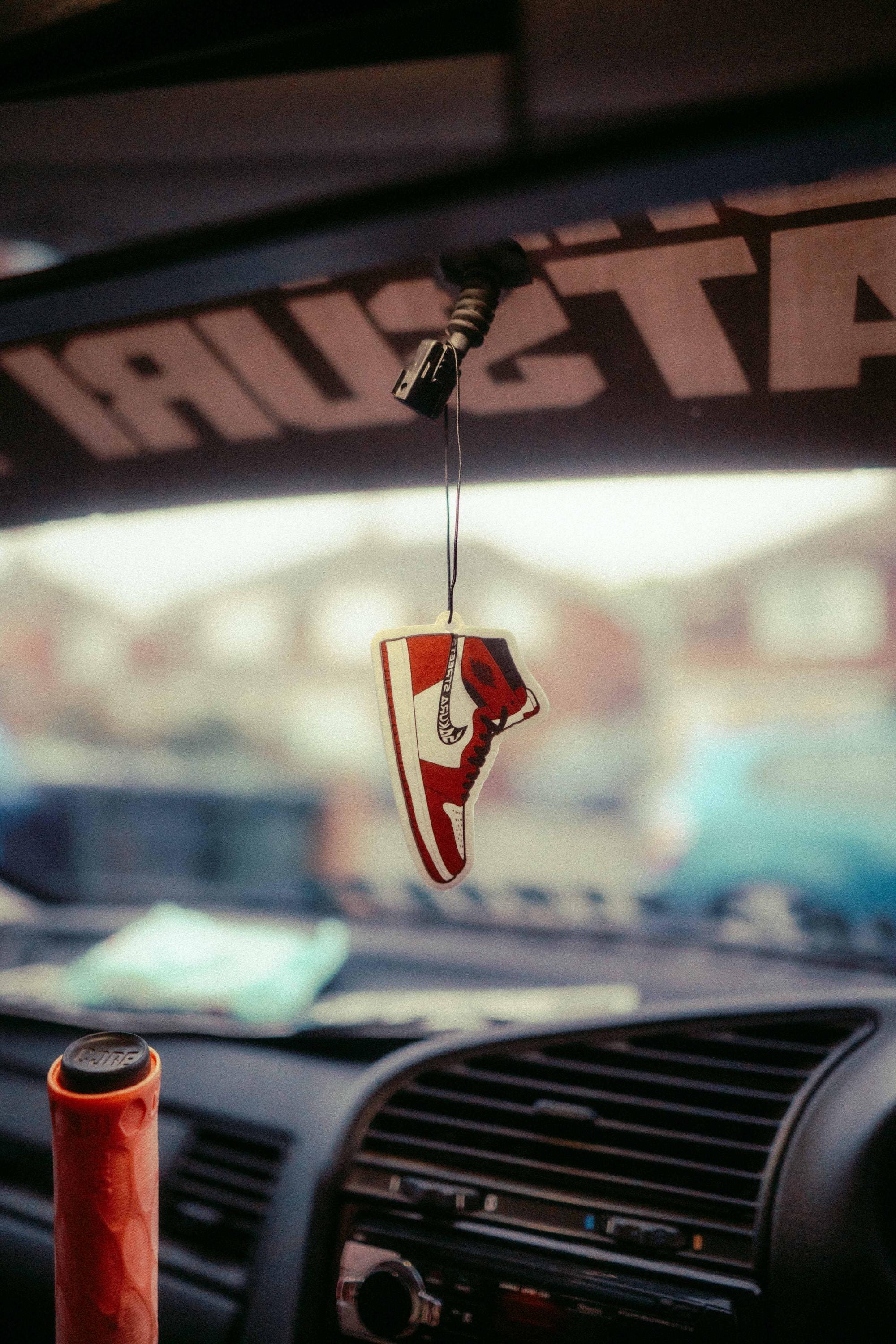 Jordan 1 Chicago Air Freshener | Crimson Cherry Scent