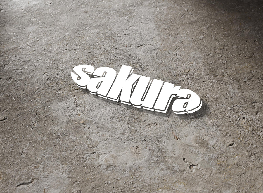 Sakura 90s Banner