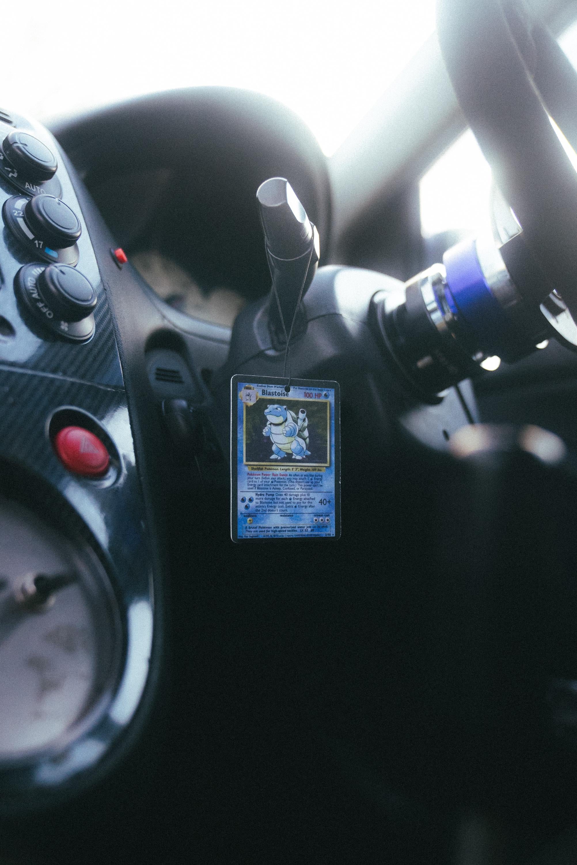Blastoise Trading Card Air Freshener | Blueberry Burst Scent