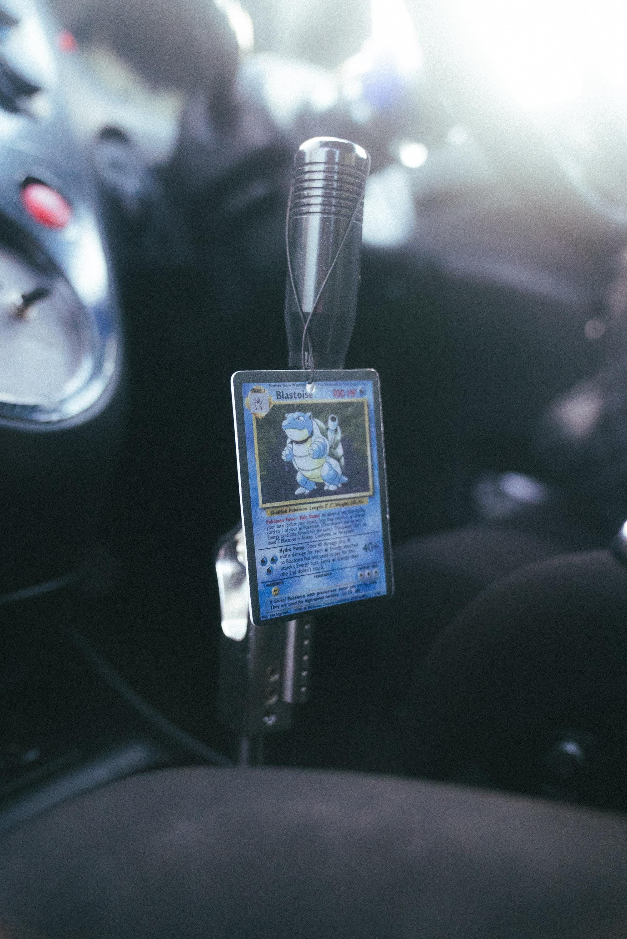 Blastoise Trading Card Air Freshener | Blueberry Burst Scent