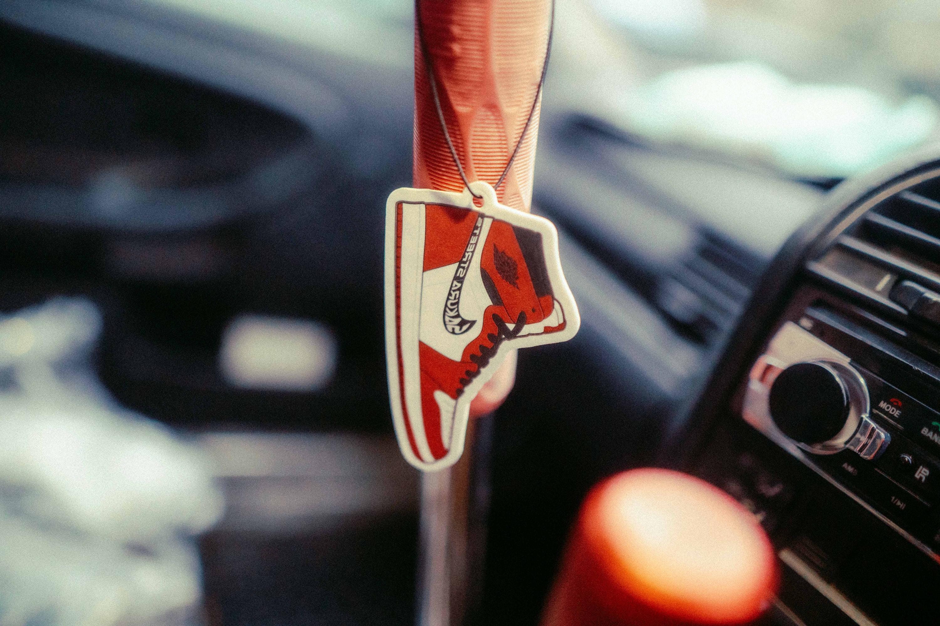 Jordan 1 Chicago Air Freshener | Crimson Cherry Scent