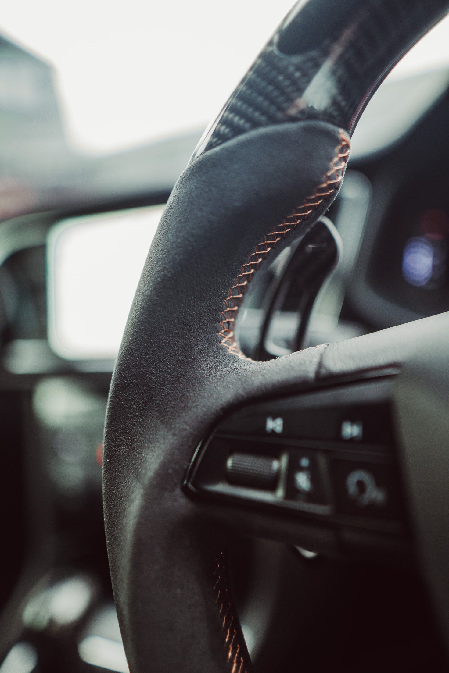 Seat Leon Mk3 FR/Cupra Carbon Fibre Custom Steering Wheel