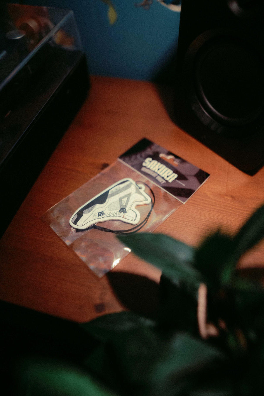 Jordan 4 Military Black Air Freshener | Midnight Drift Pine Wood Scent