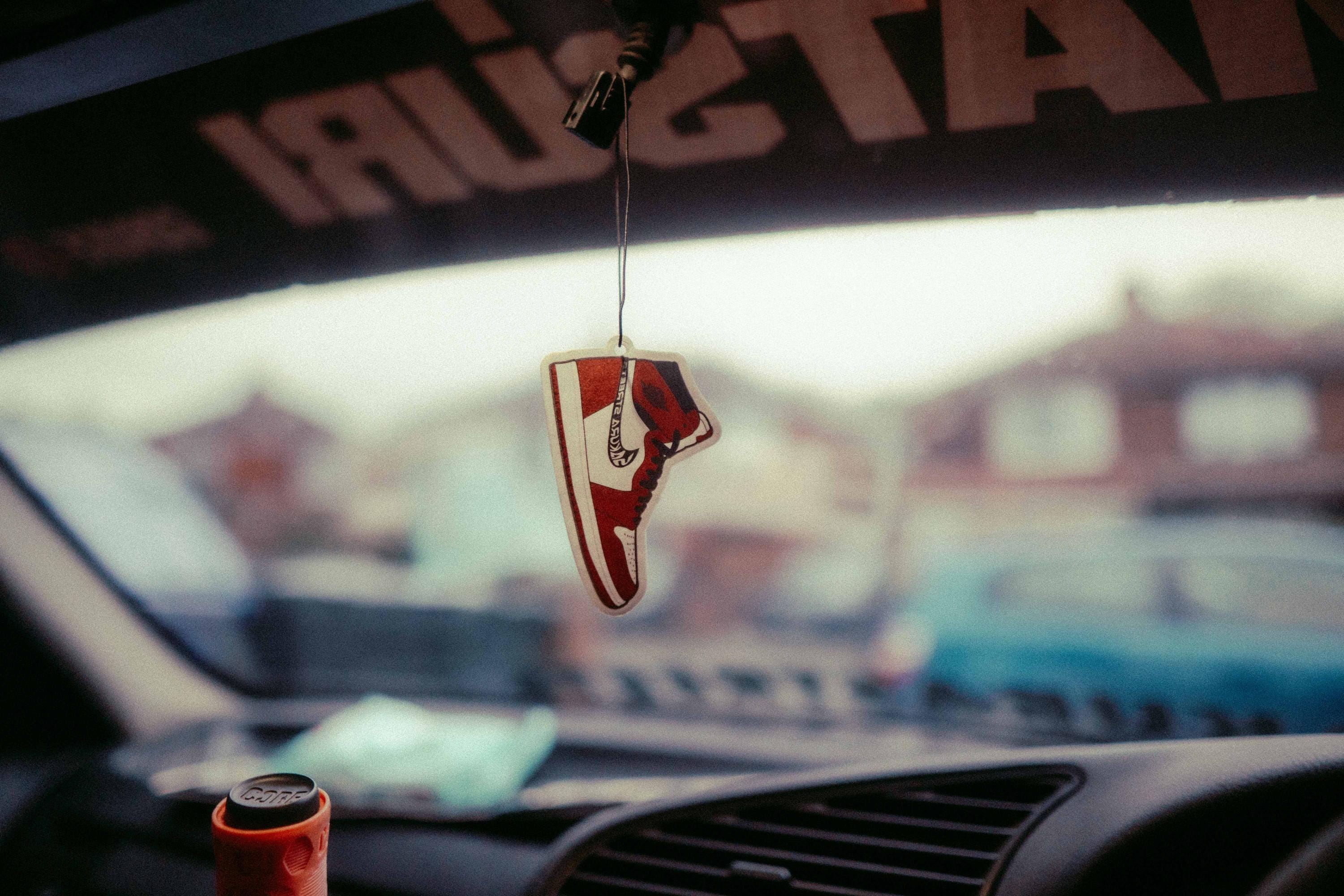Jordan 1 Chicago Air Freshener | Crimson Cherry Scent