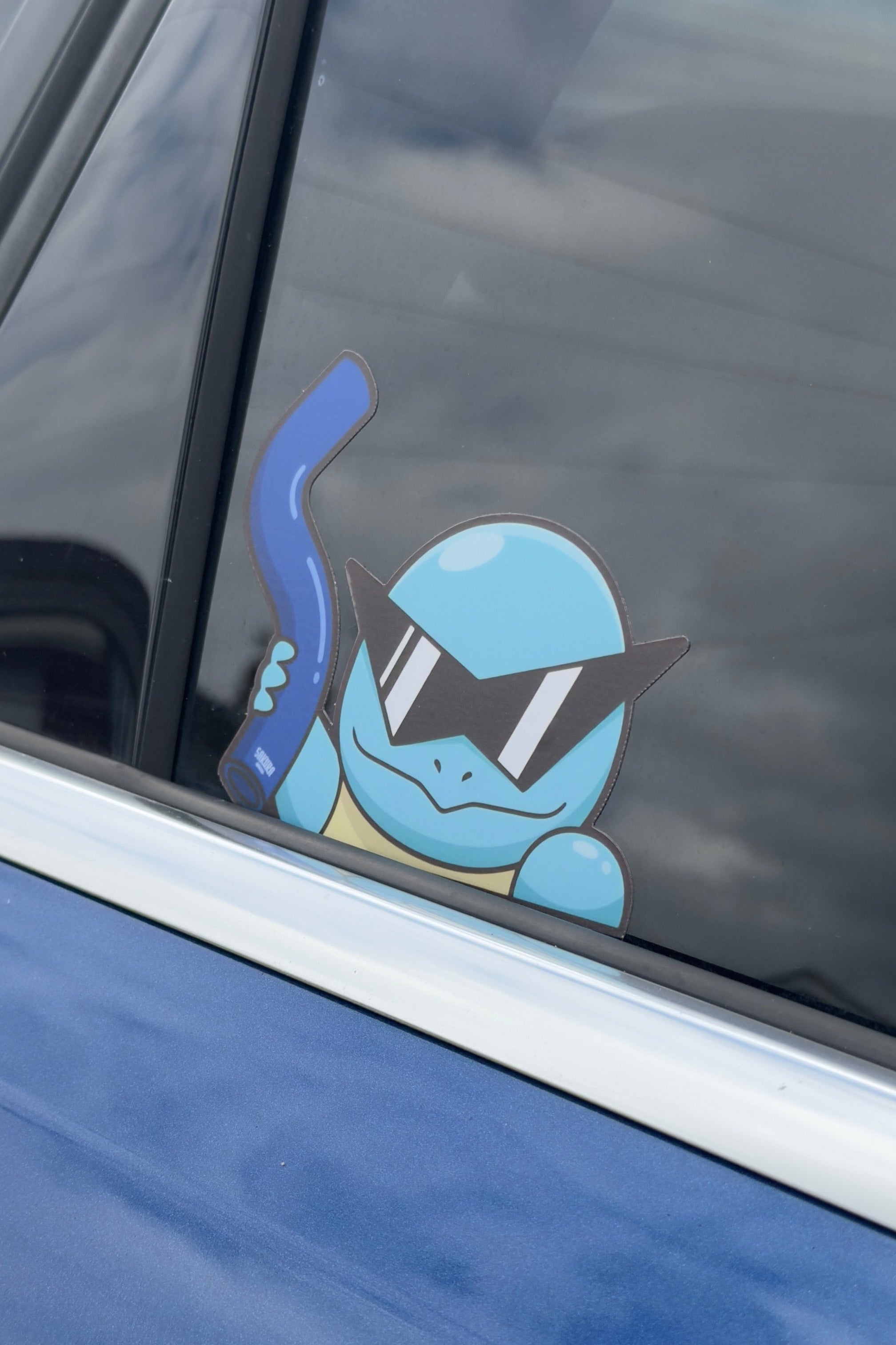 Coolant Squirt Peeker Sticker