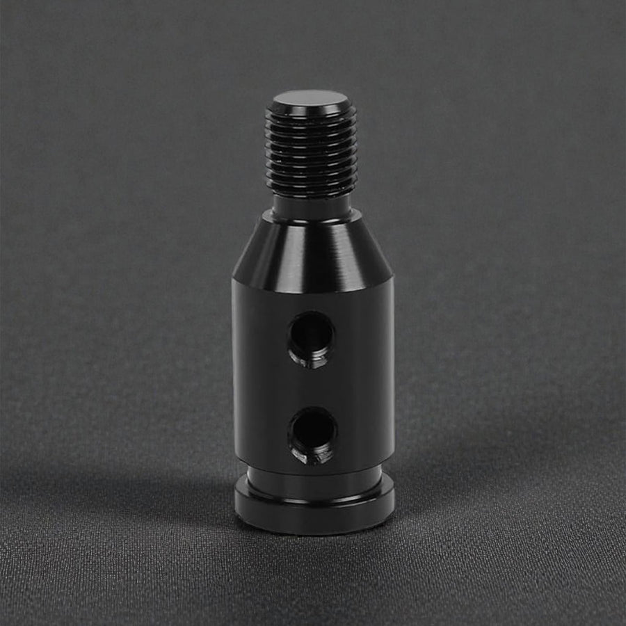 Gear Shift Knob Adapter for Non-Threaded Shifters (BLACK)