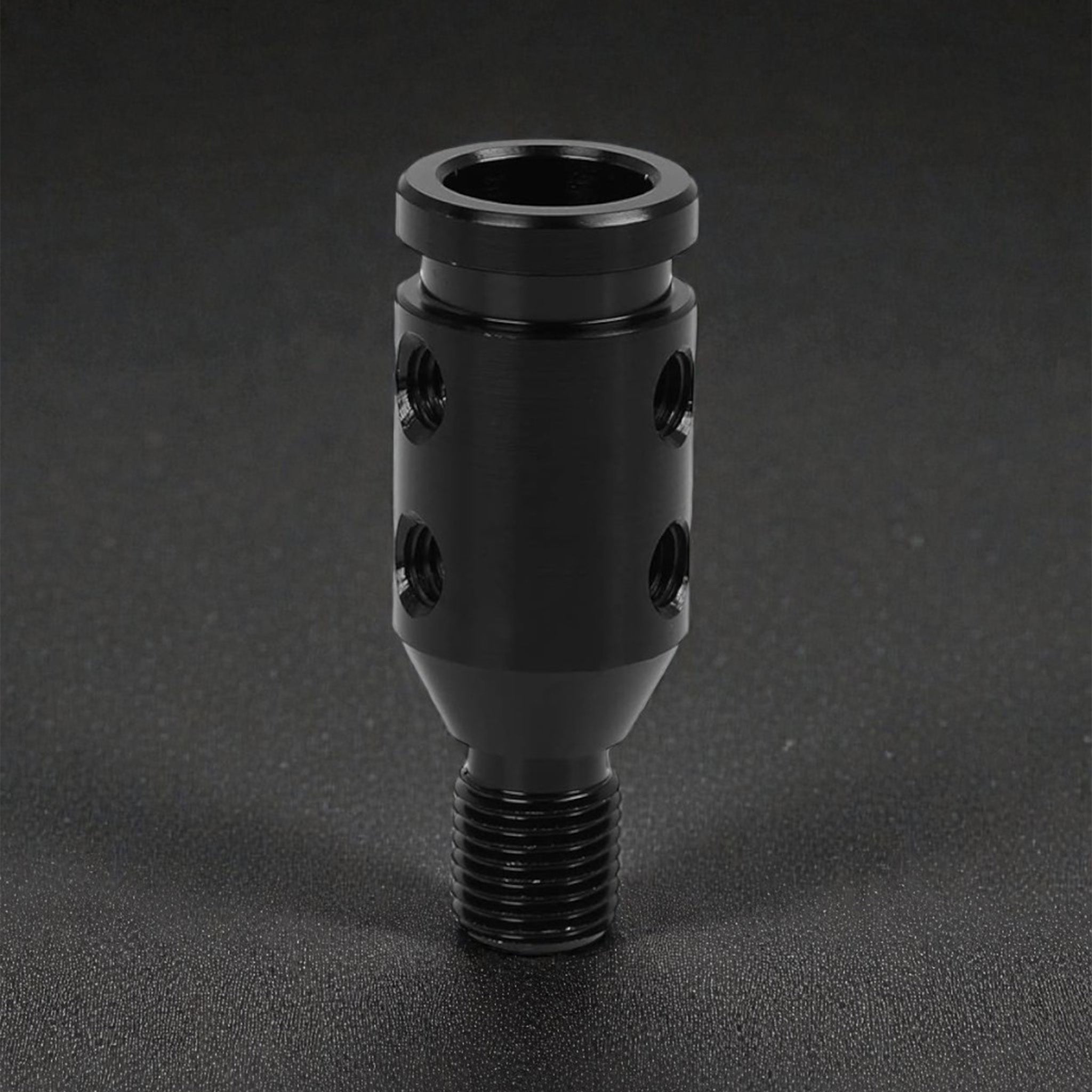 Gear Shift Knob Adapter for Non-Threaded Shifters (BLACK)