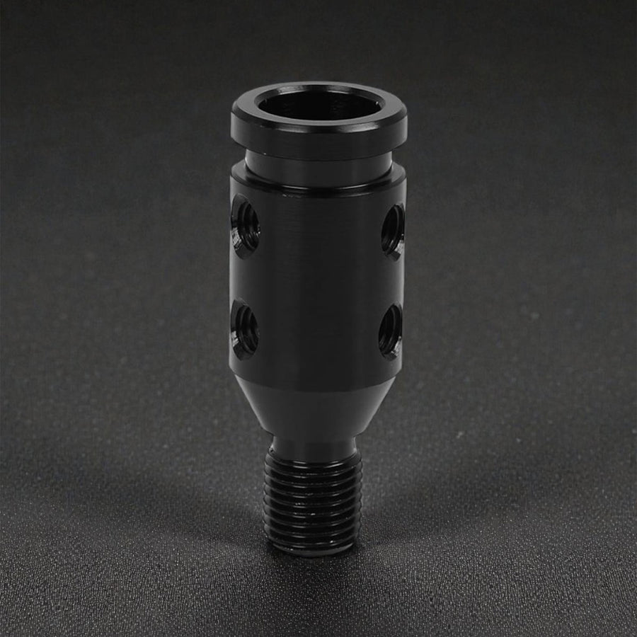 Gear Shift Knob Adapter for Non-Threaded Shifters (BLACK)