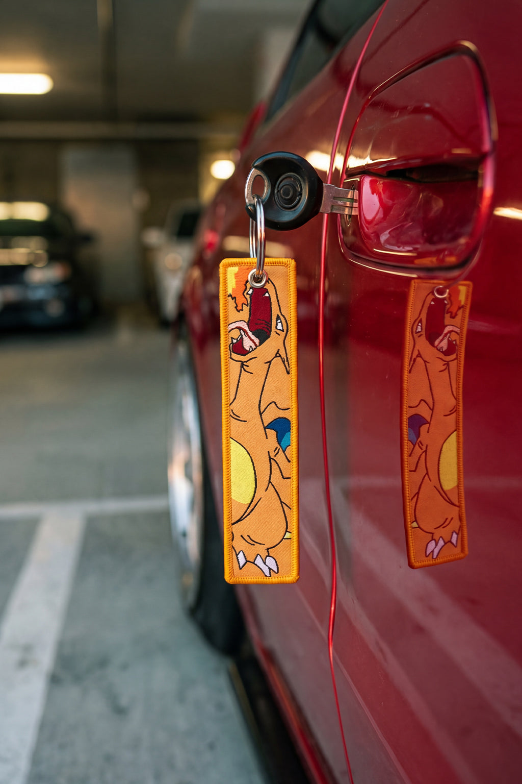 Char Flight Tag Keychain | SAKURA STREETS™