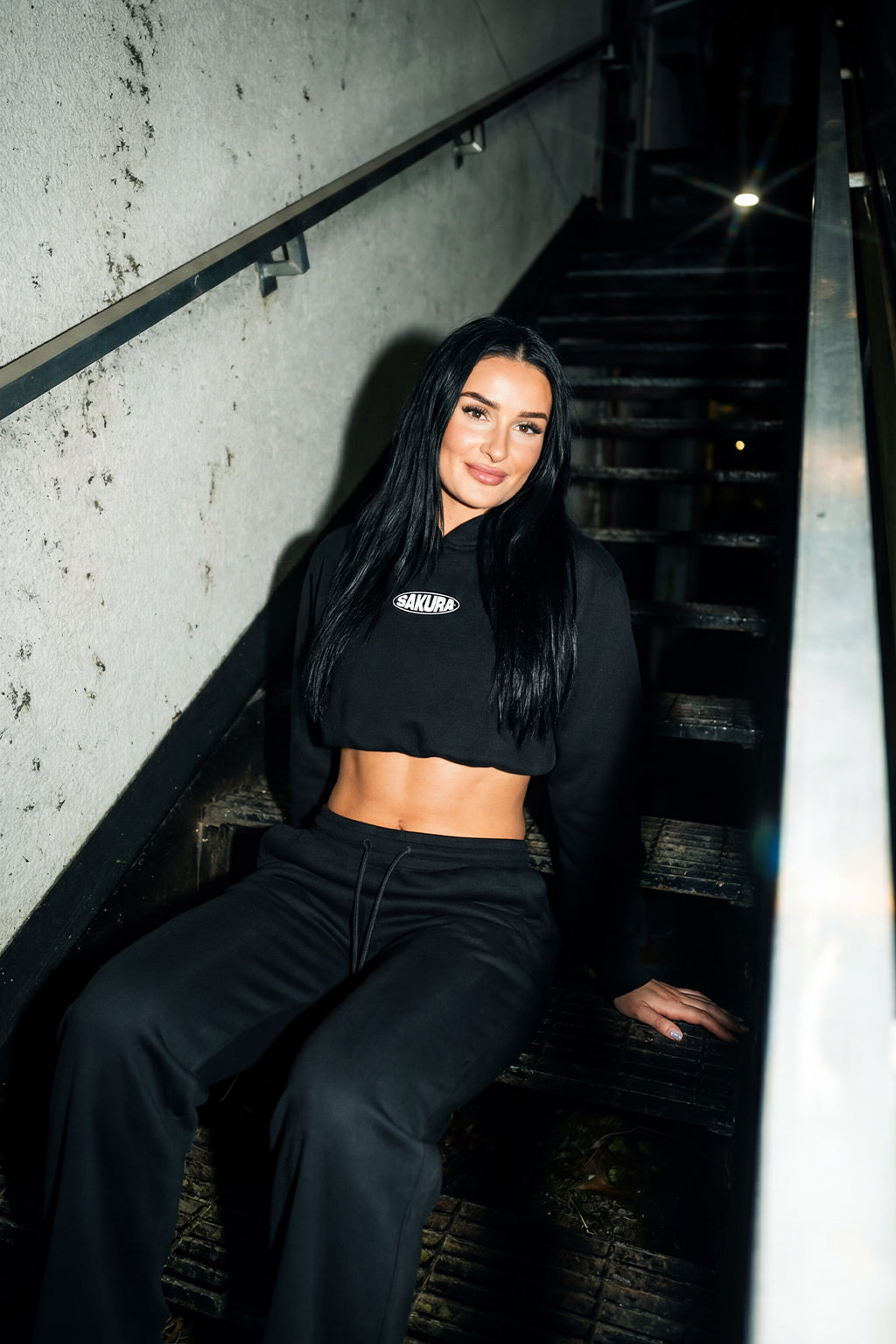 Lounge Set | Women’s Cropped Fleece Hoodie