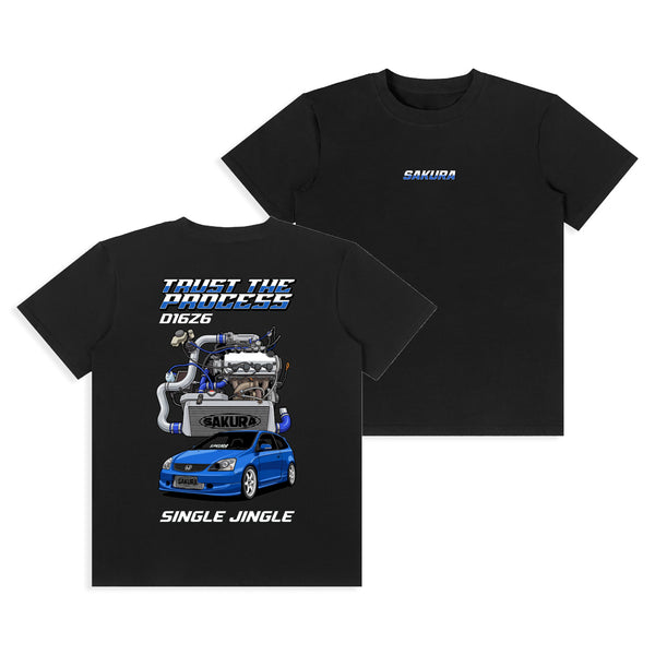 Trust The Build Tee – D16Z6 Turbo Civic Tee