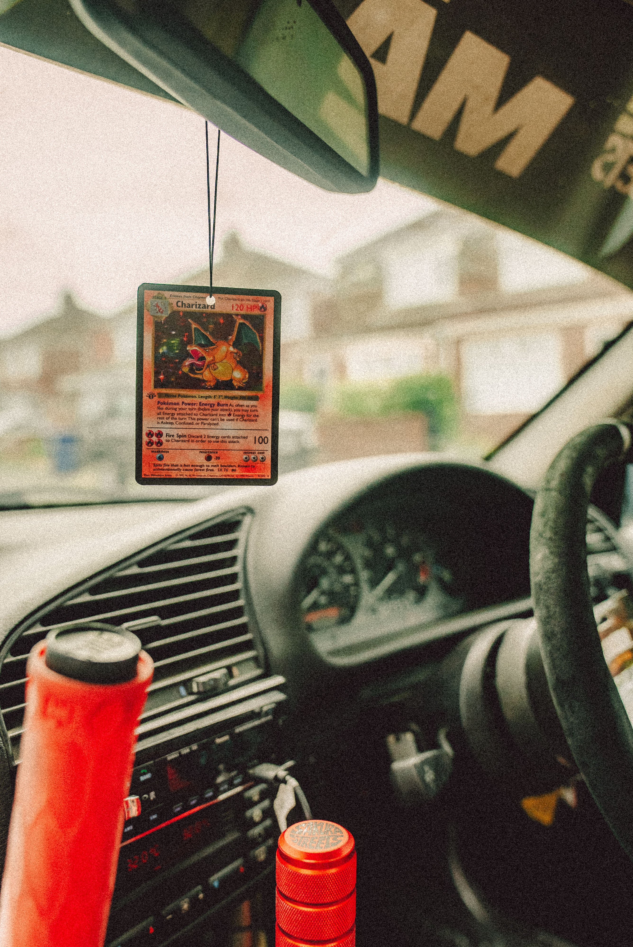 Charizard Trading Card Air Freshener | Inferno Orange Scent