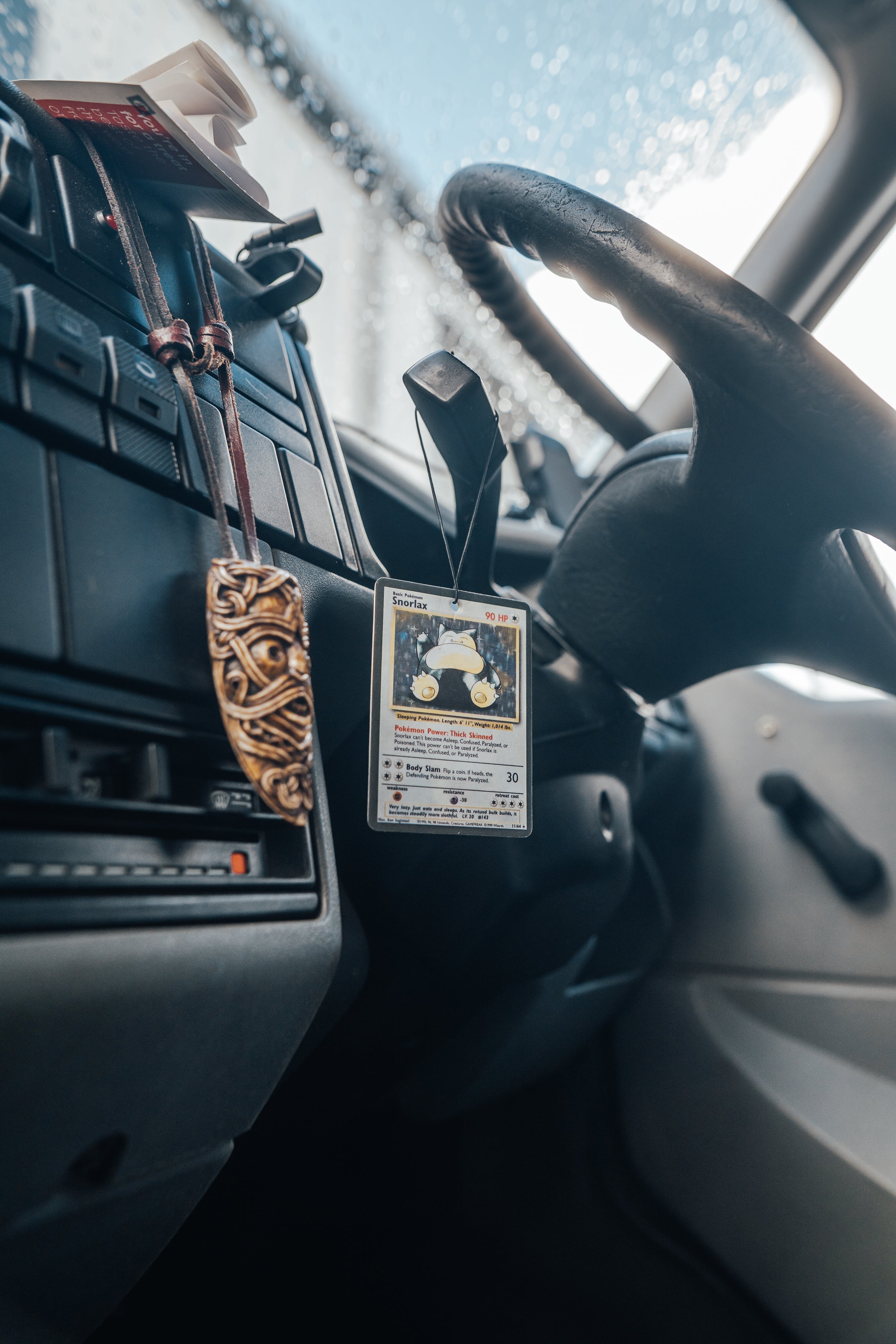 Snorlax Trading Card Air Freshener | Sleepy Vanilla Scent