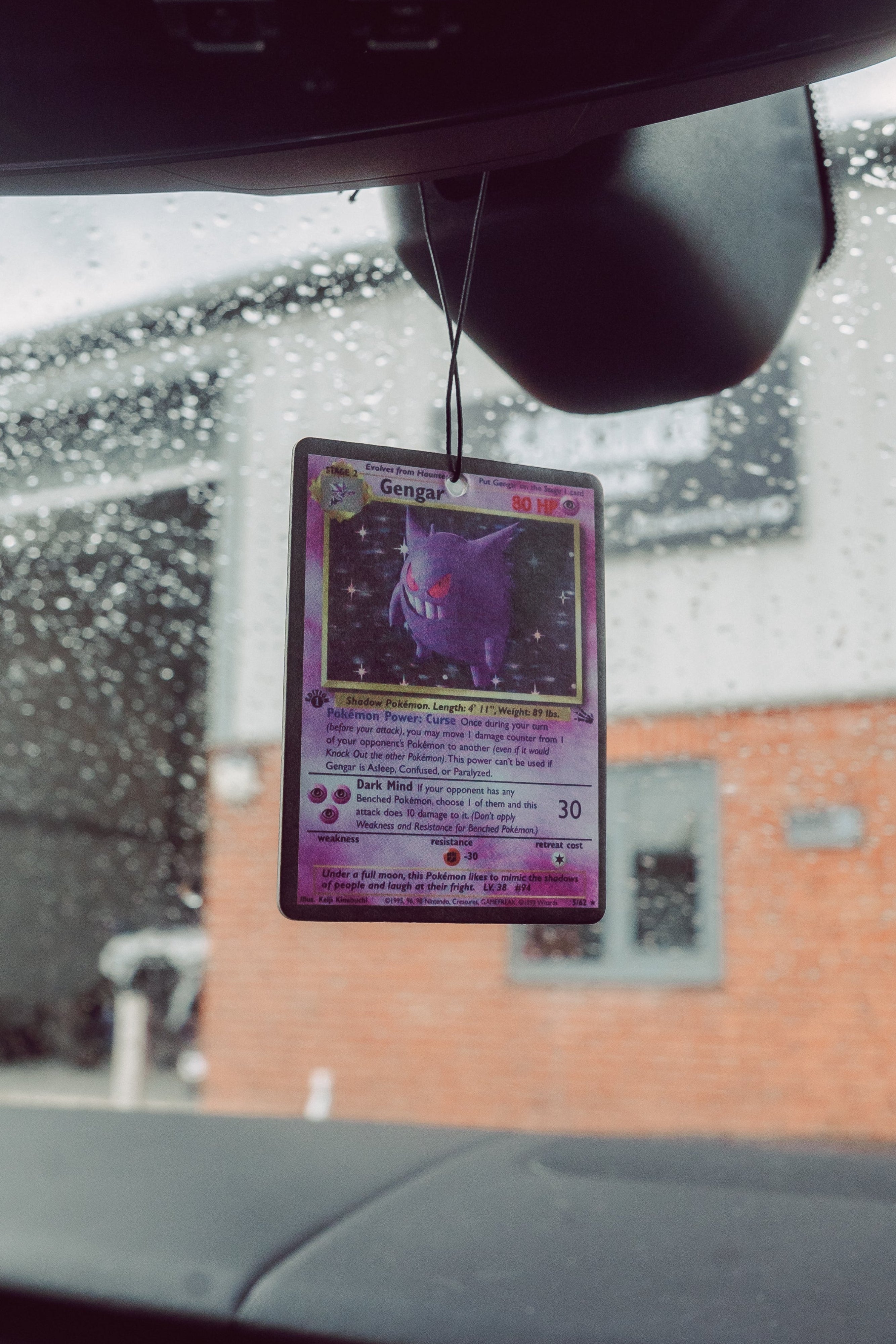 Gengar Trading Card Air Freshener