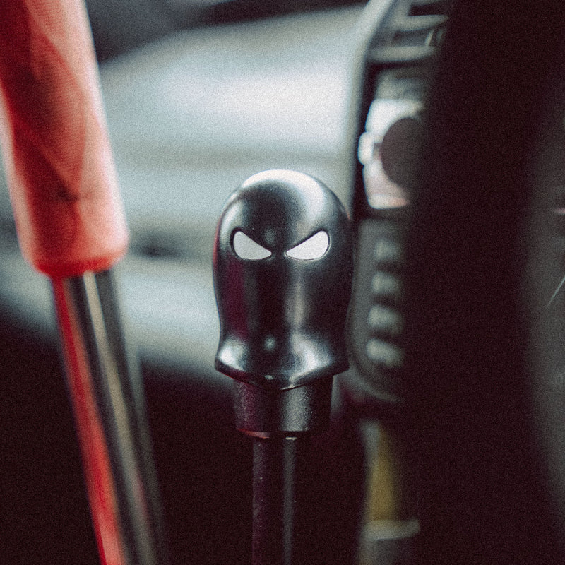 Silent Steve Ninja Shift Knob | Stealth Black | Universal | SAKURA STREETS™