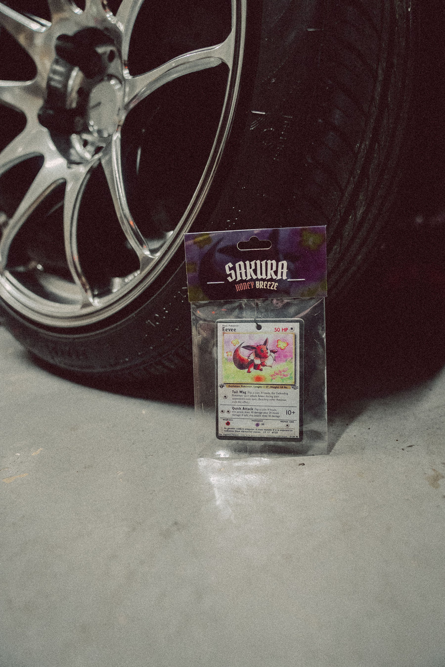 Eevee Trading Card Air Freshener | Honey Breeze Scent