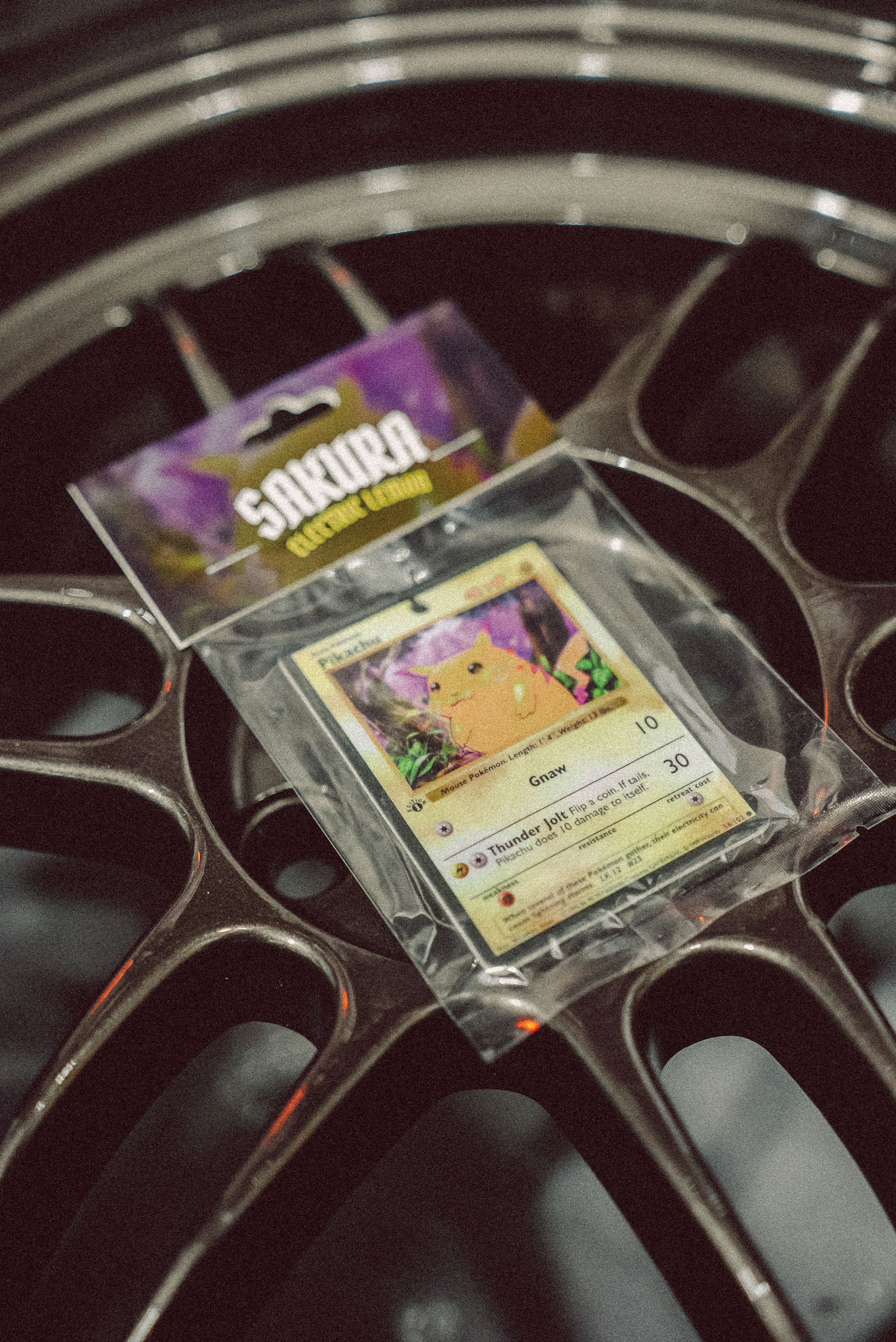 Pikachu Trading Card Air Freshener | Electric Lemon Scent