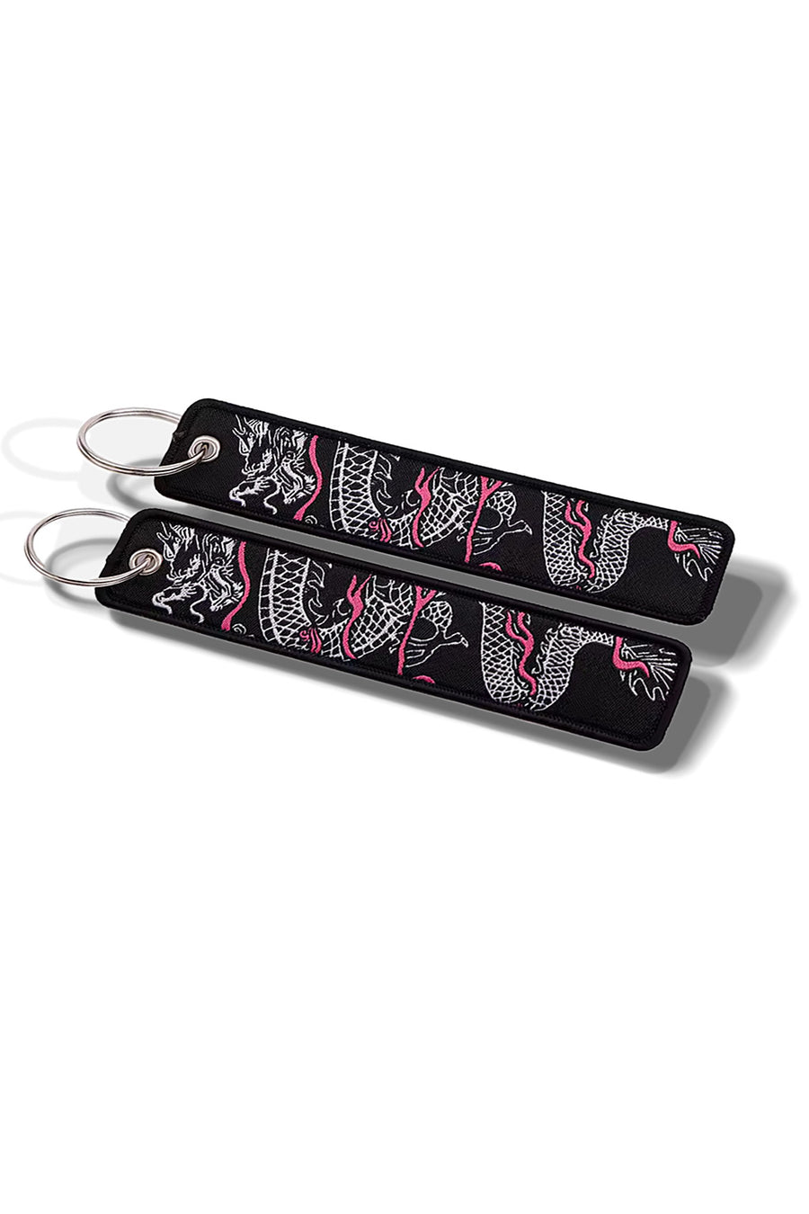 White Dragon Flight Tag Keychain | SAKURA STREETS™