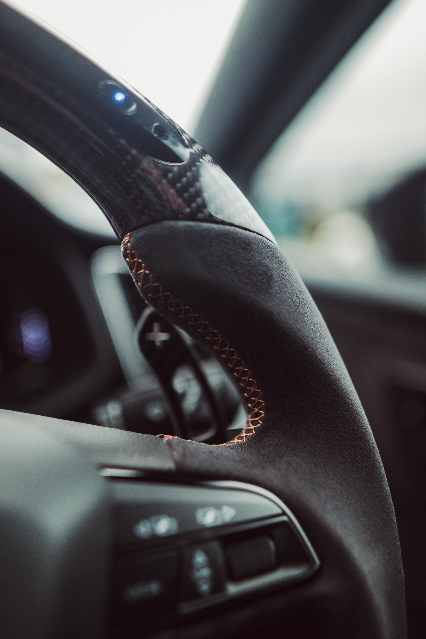 Seat Leon Mk3 FR/Cupra Carbon Fibre Custom Steering Wheel