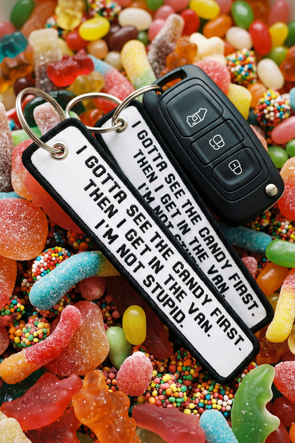 Show Me The Candy Flight Tag Keychain | SAKURA STREETS™