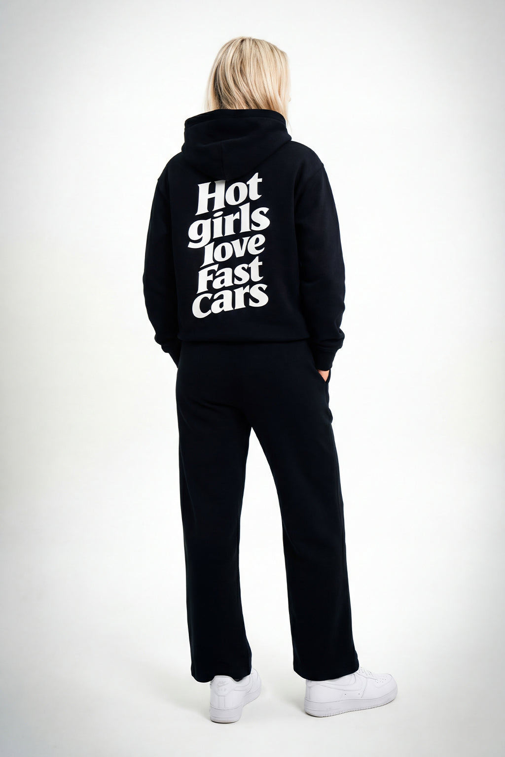 Hot Girls Love Fast Cars Oversized Fleece Hoodie | SAKURA STREETS™