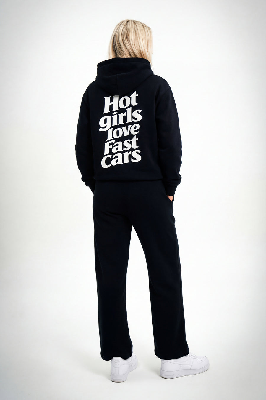 Hot Girls Love Fast Cars Oversized Fleece Hoodie | SAKURA STREETS™
