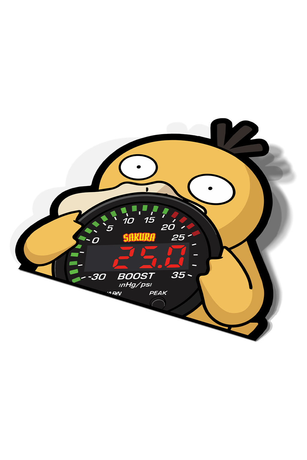 PSI Duck Peeker Sticker
