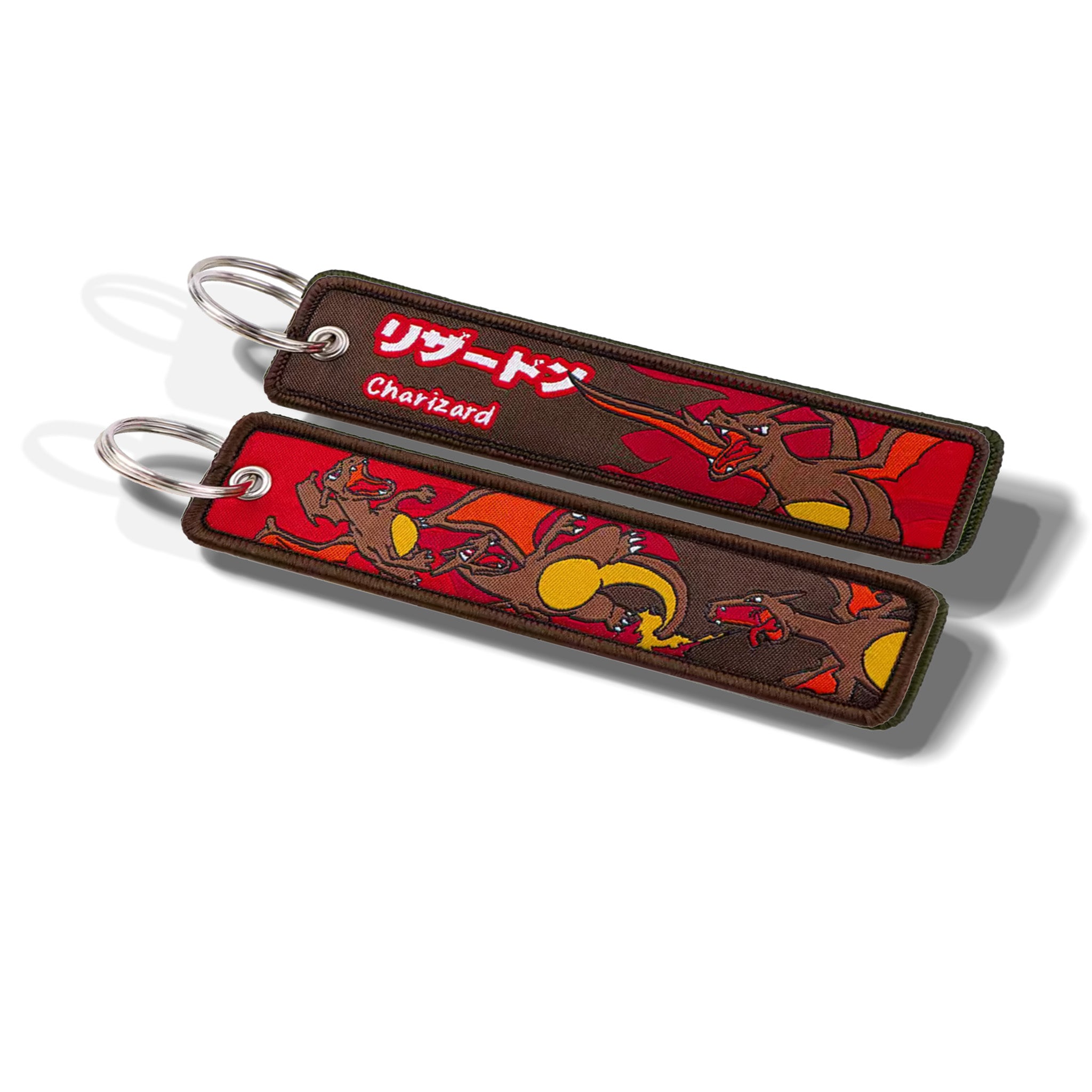 Shiny Char Flight Tag Keychain | SAKURA STREETS™