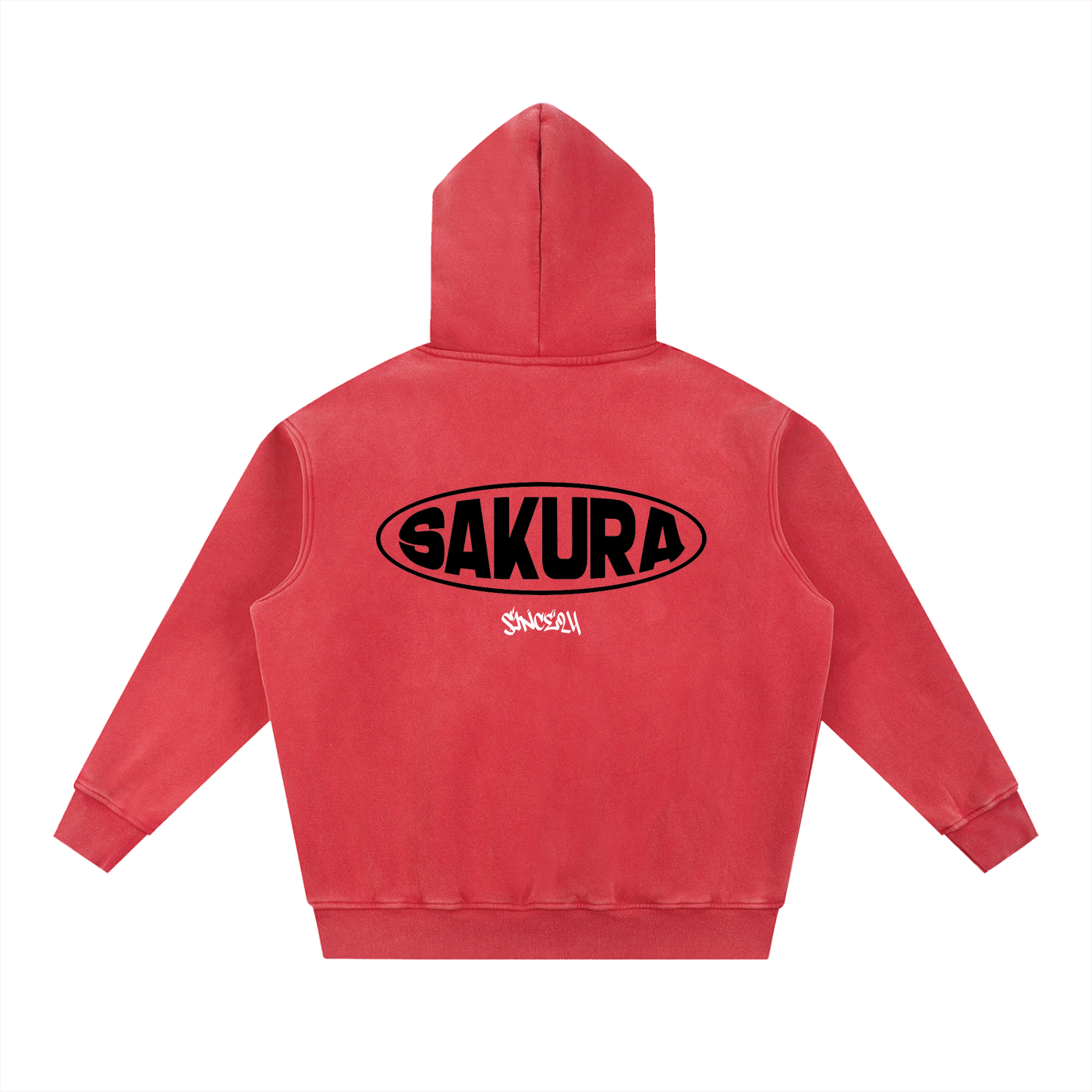 Snow Wash Oversized Hoodie | Men’s Streetwear Fleece Hoodie | Since24