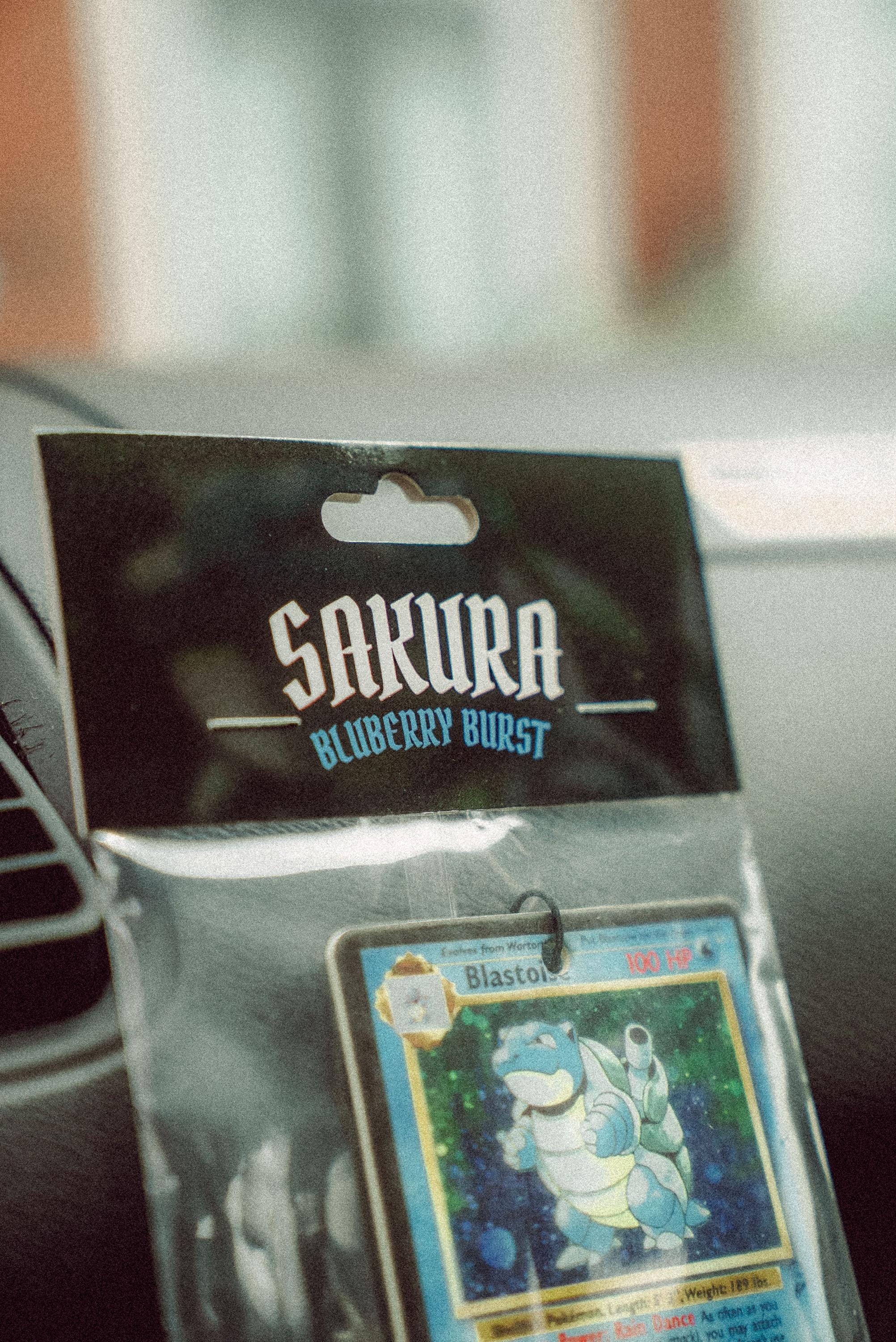 Blastoise Trading Card Air Freshener | Blueberry Burst Scent