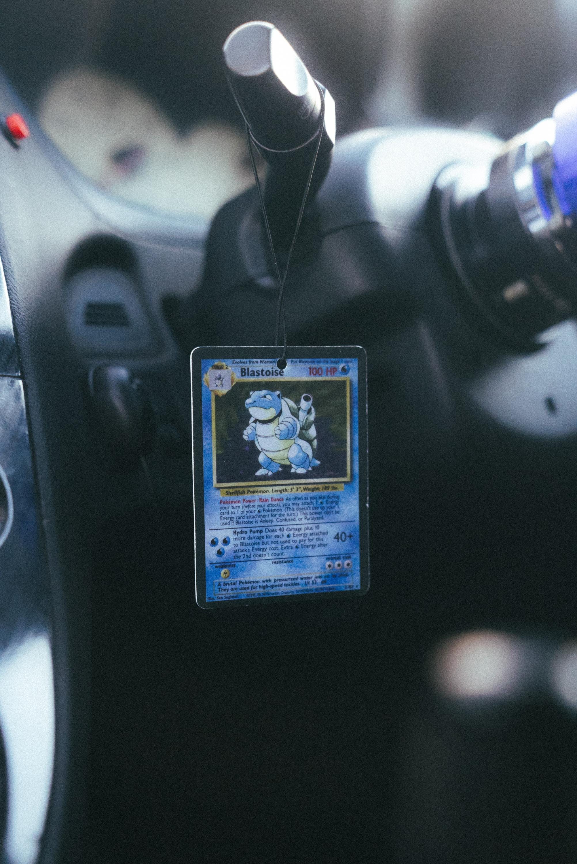Blastoise Trading Card Air Freshener | Blueberry Burst Scent