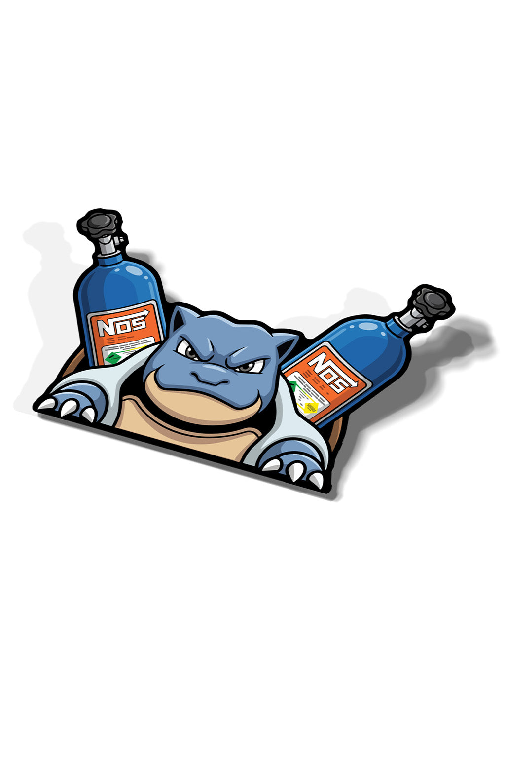 Blastoise peeker sticker with NOS bottles