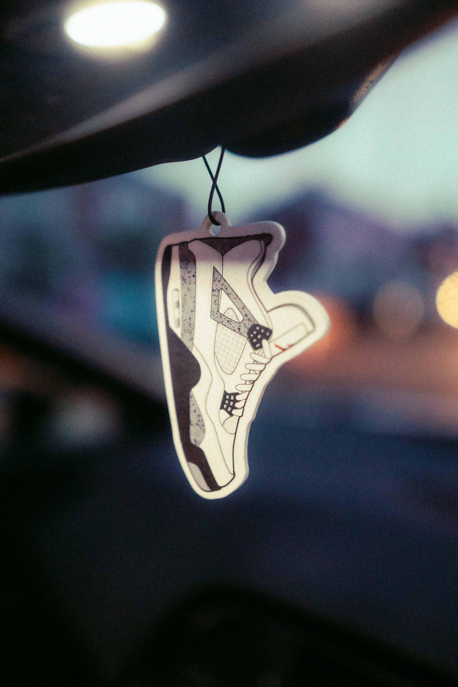 Jordan 4 Military Black Air Freshener | Midnight Drift Pine Wood Scent