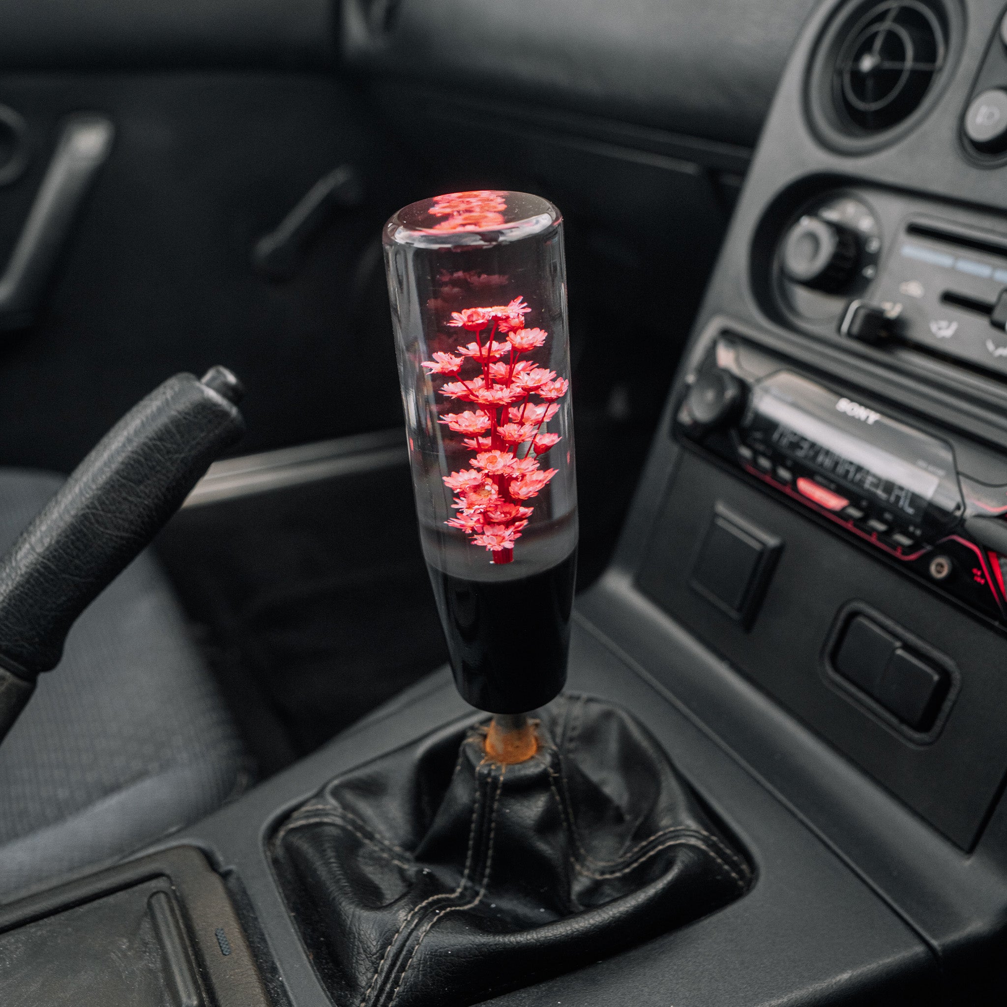 Cherry Blossom Acrylic Shift Knob | Universal | SAKURA STREETS™