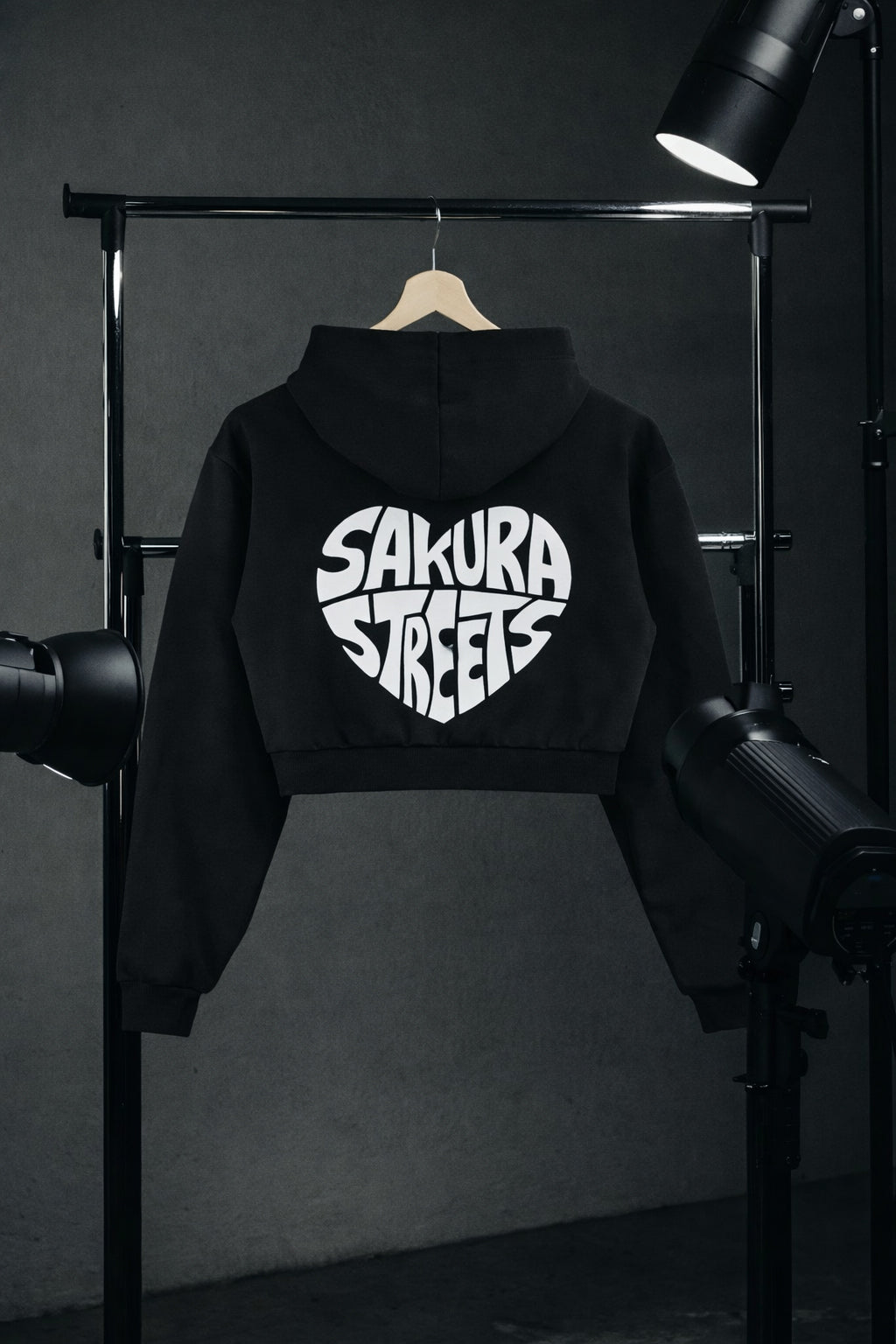 Lounge Set | Women’s Cropped Fleece Hoodie
