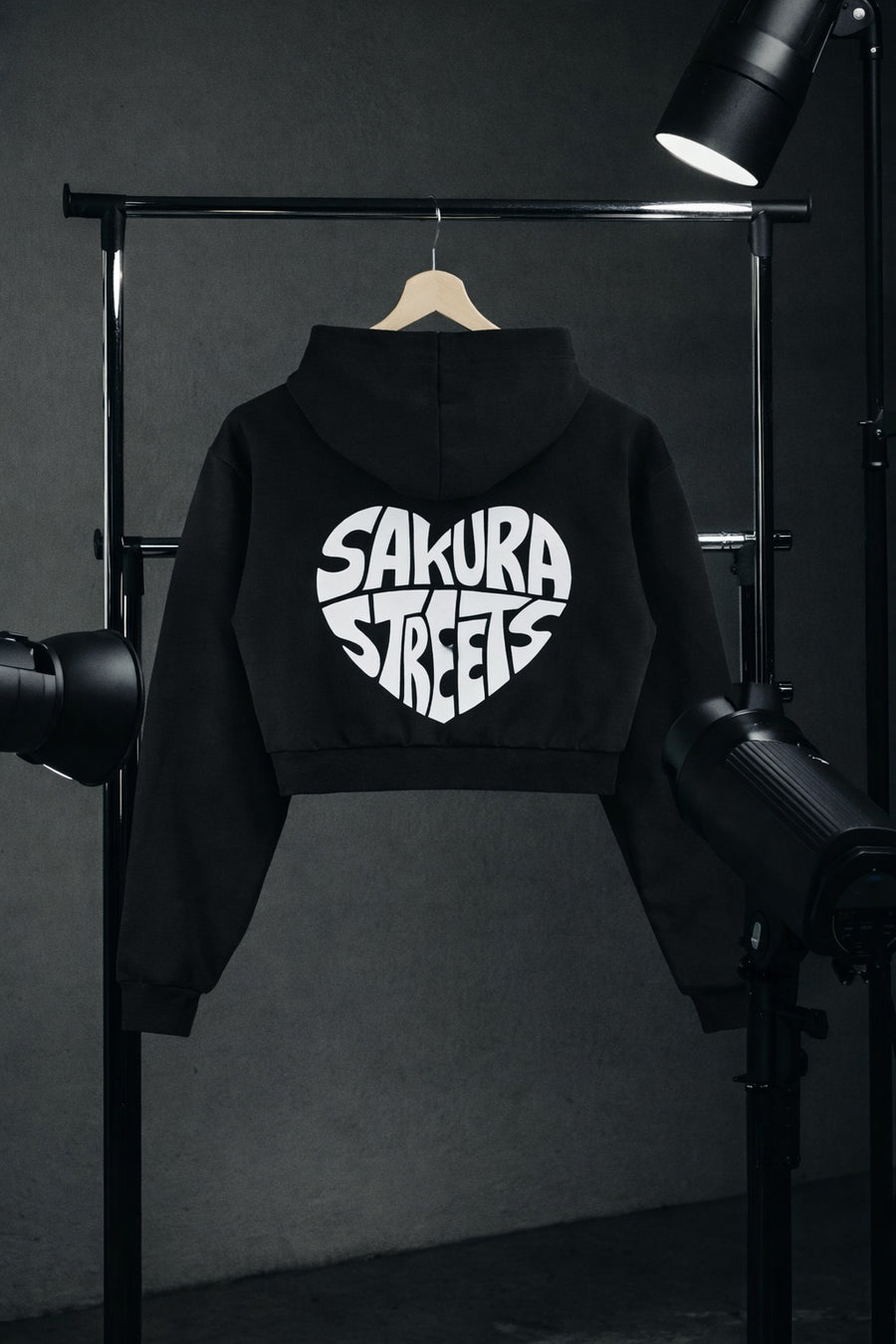 Lounge Set | Women’s Cropped Fleece Hoodie