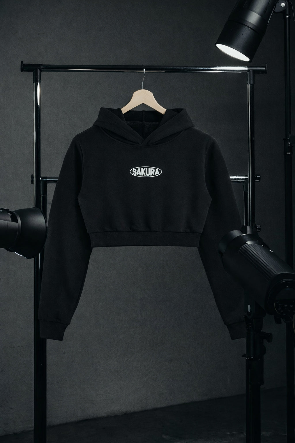 Lounge Set | Women’s Cropped Fleece Hoodie