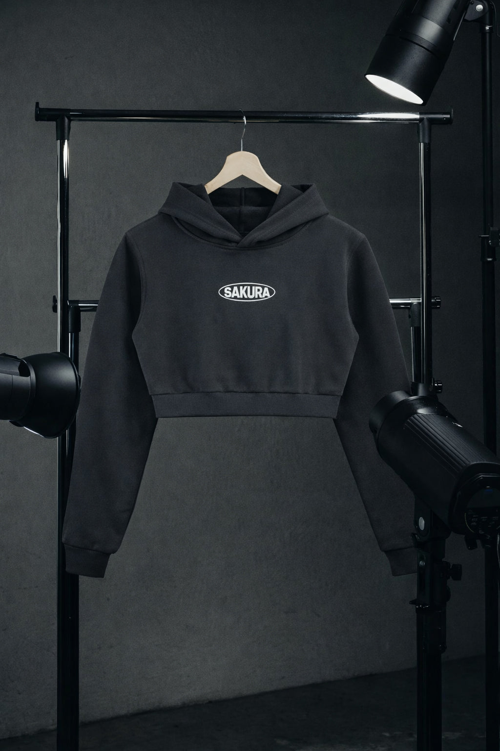 Lounge Set | Women’s Cropped Fleece Hoodie