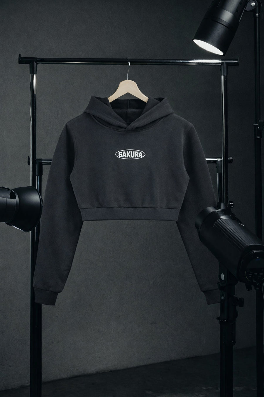 Lounge Set | Women’s Cropped Fleece Hoodie