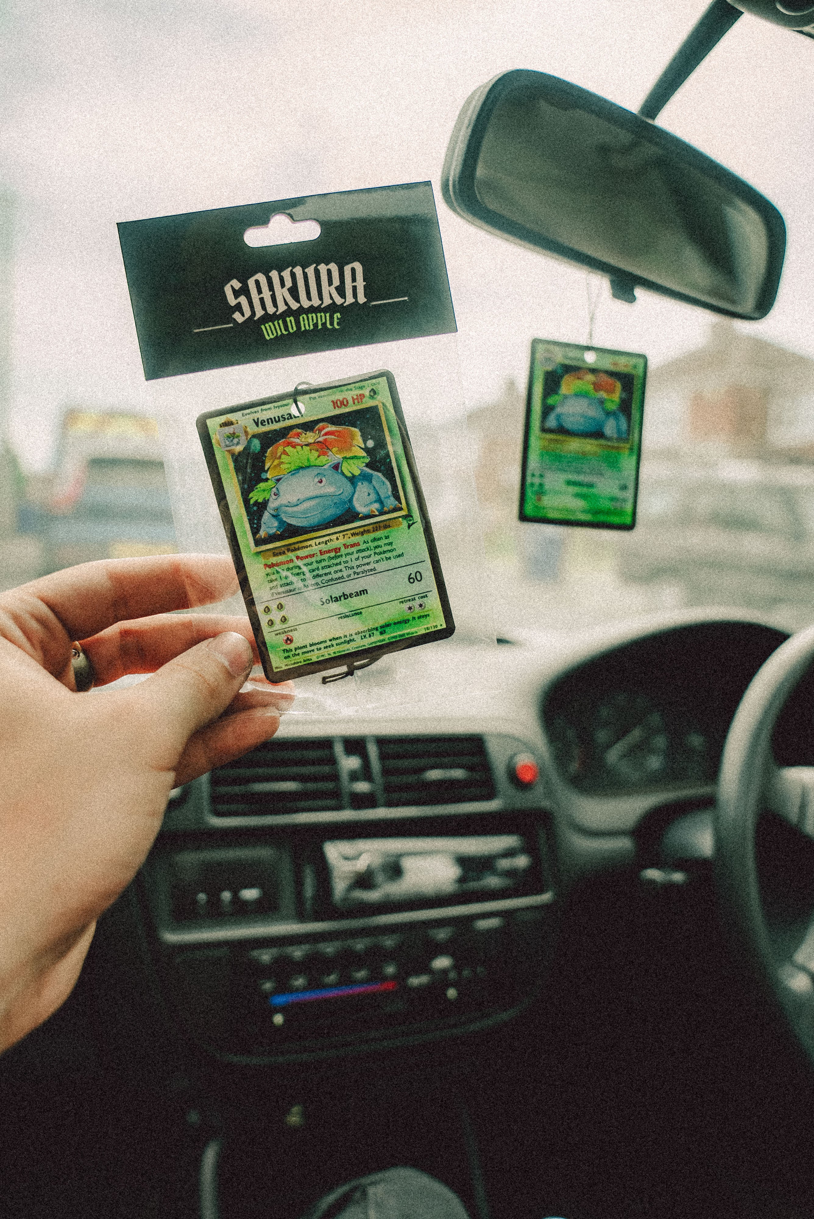 pokemon card air freshener Venusaur Trading Card Air Freshener