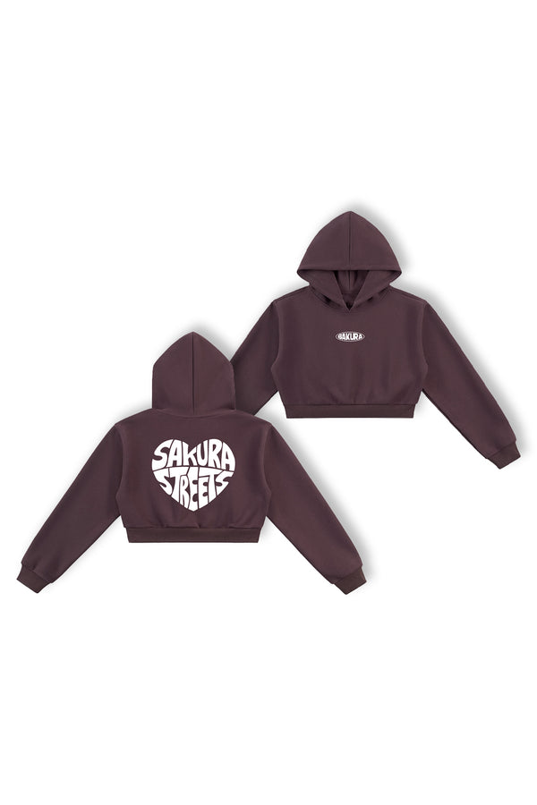 Lounge Set | Women’s Cropped Fleece Hoodie